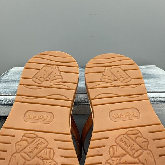 NEW Korks Women’s Shay Comfort Sandals Brown Size 11M - Picture 9 of 10